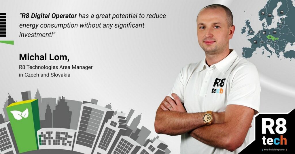 Michal Lom, R8 Technologies Area Manager in Czech and Slovakia