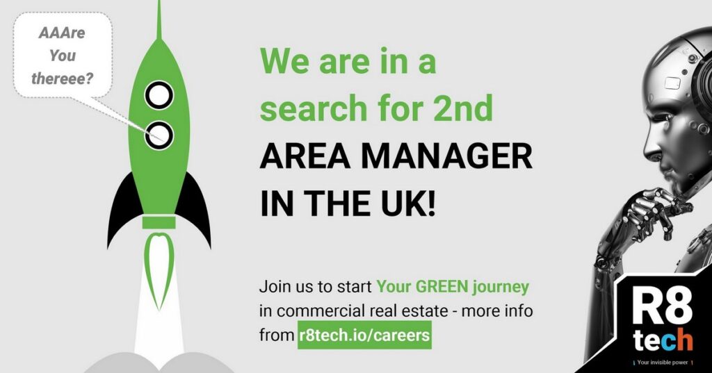 R8 Technologies is looking for 2nd Area Manager in the United Kingdom