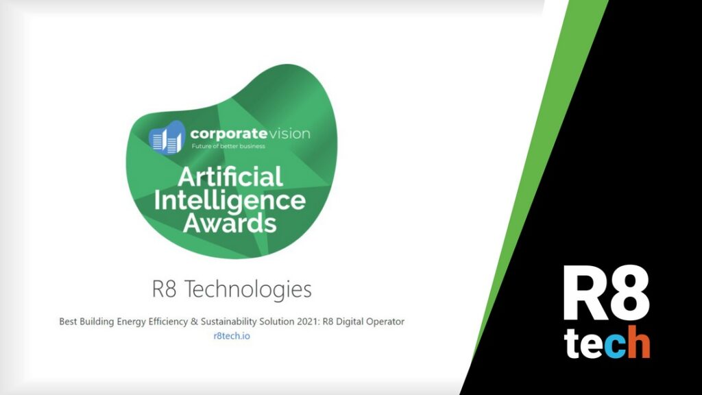 R8 Technologies won Corporate Visions’ Artificial Intelligence Award also in 2021!