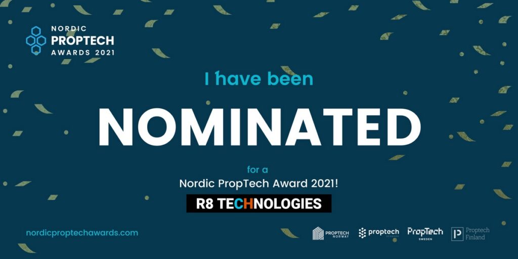We are IN as the nominee for Nordic PropTech Awards!