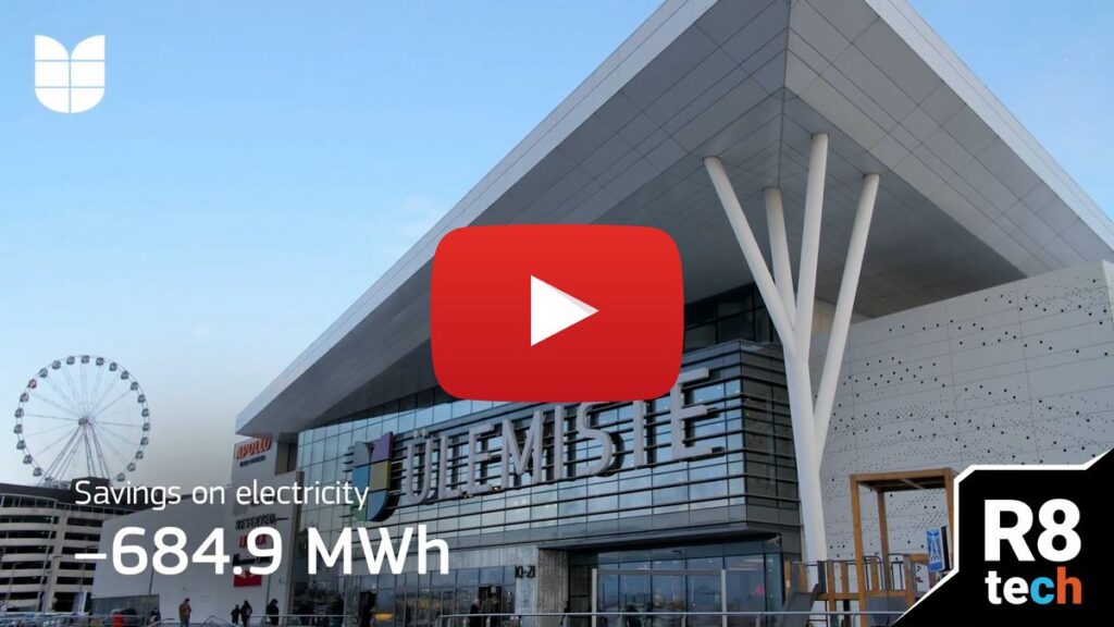 Look at the video: Estonian largest entertainment centre Ülemiste is very satisfied with our R8 Digital Operator